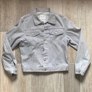 Helmut Lang dove grey denim jacket size M/L